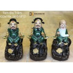 Tam đa phúc lộc thọ đốt trầm S1